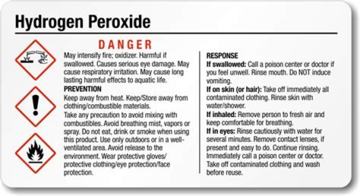 Are hydrogen peroxide dangerous?