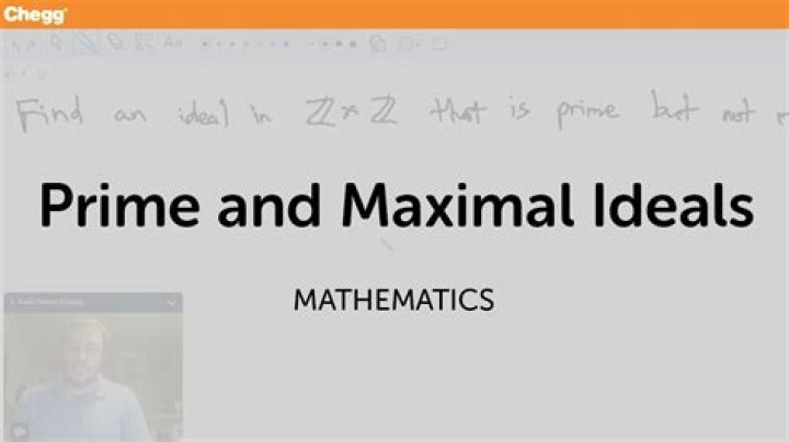 Are maximal ideals prime?