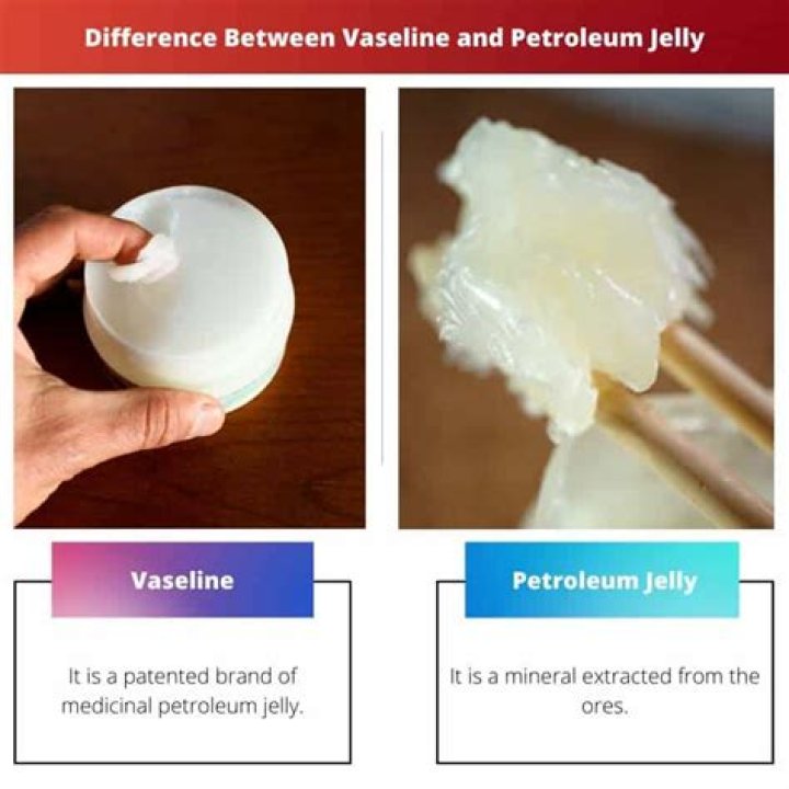 Are petroleum jelly and vaseline the same?