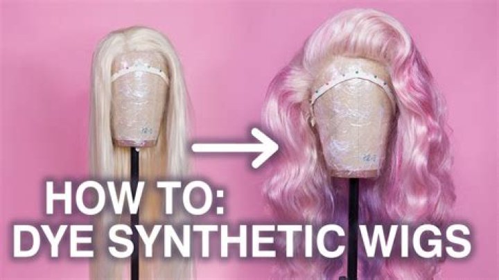 Are synthetic wigs dyeable?
