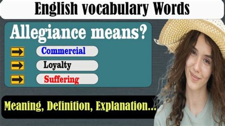 At does allegiance mean?