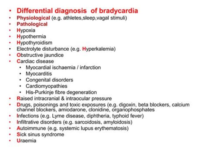 Can rivotril cause bradycardia?