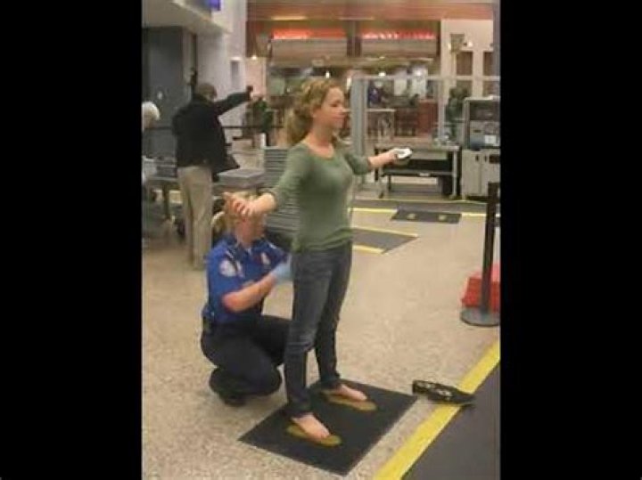 Can you be patted down?