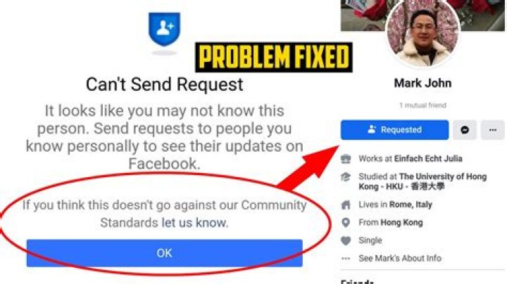 Can you block friend requests on facebook?