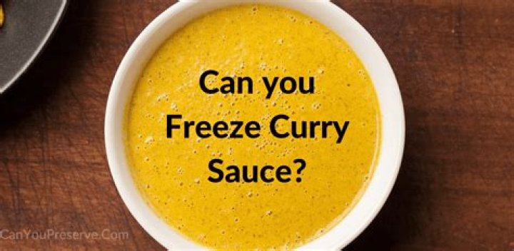 Can you freeze sauces?
