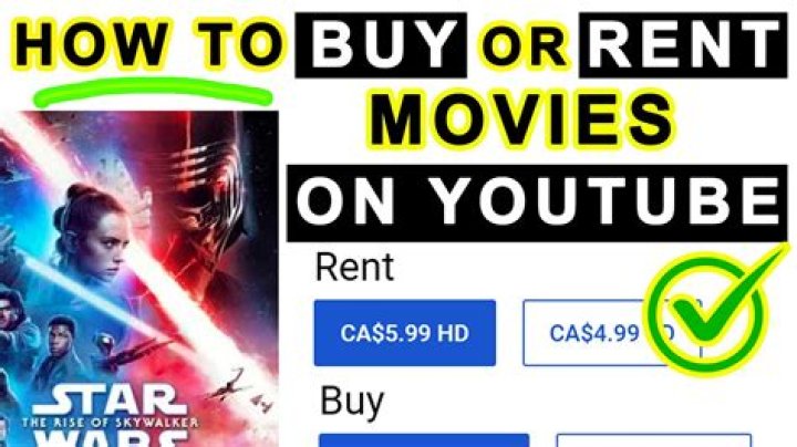 Can you rent a movie on youtube?