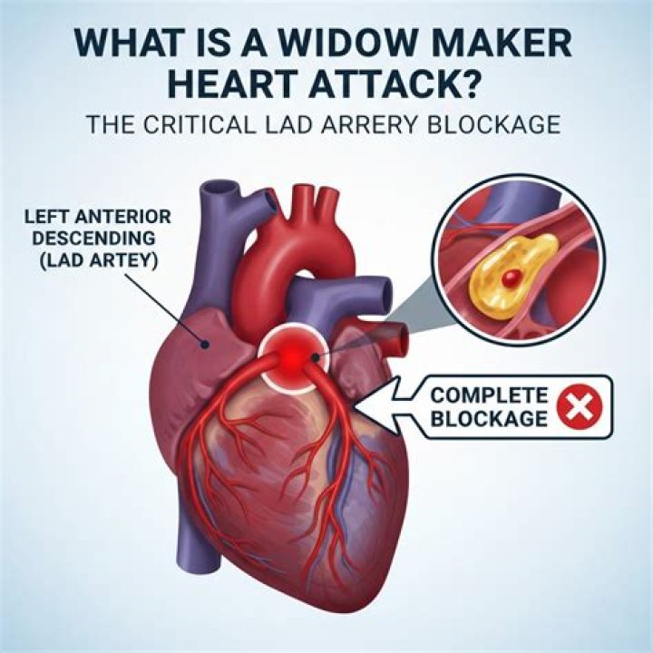 Can you survive a widowmaker heart attack?