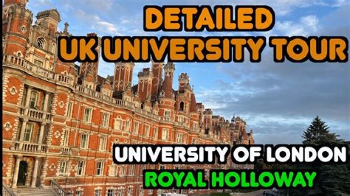 Can you walk around royal holloway?