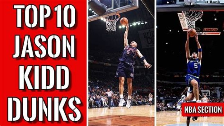 Could jason kidd dunk?