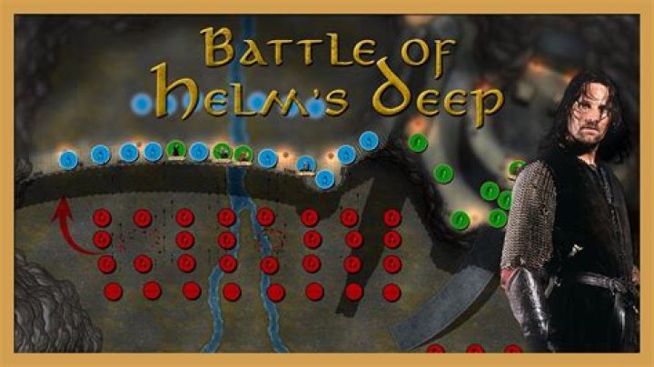 Did elves fight at helm's deep?
