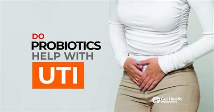 Do probiotics help with uti?