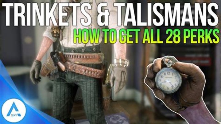Do trinkets have to be equipped rdr2?
