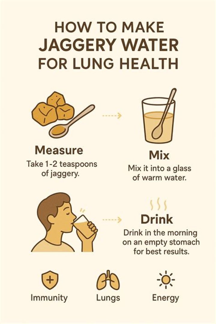 Does jaggery cleans lungs?
