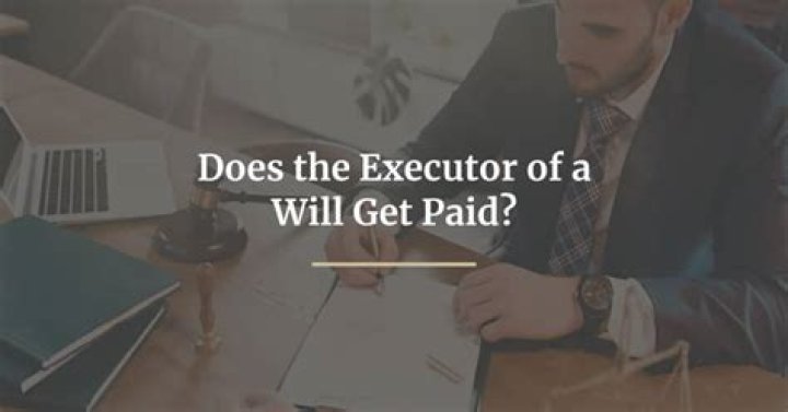 Does the executor of a will get paid ireland?