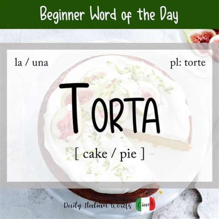 Does torta mean cake?