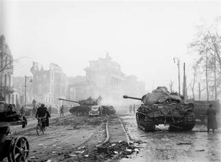 During battle of berlin?