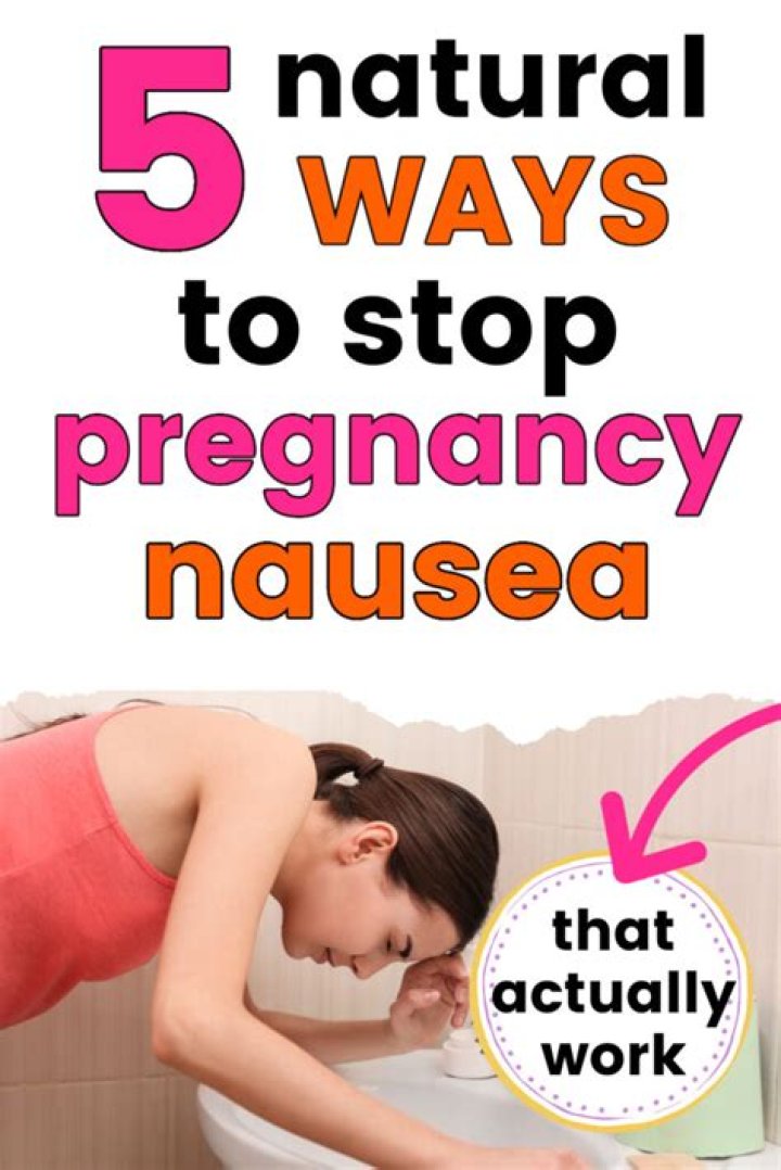 During pregnancy when does nausea stop?