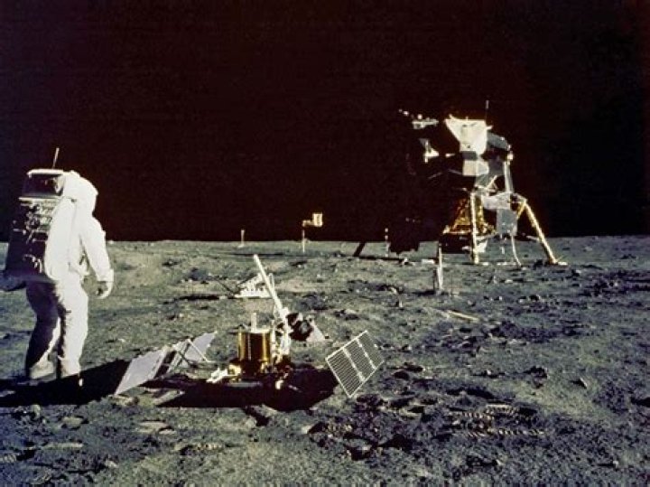 For how long was neil armstrong on the moon?