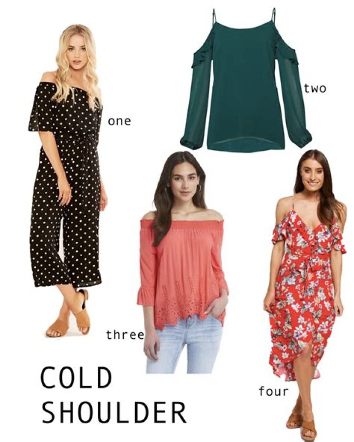 For the cold shoulder?