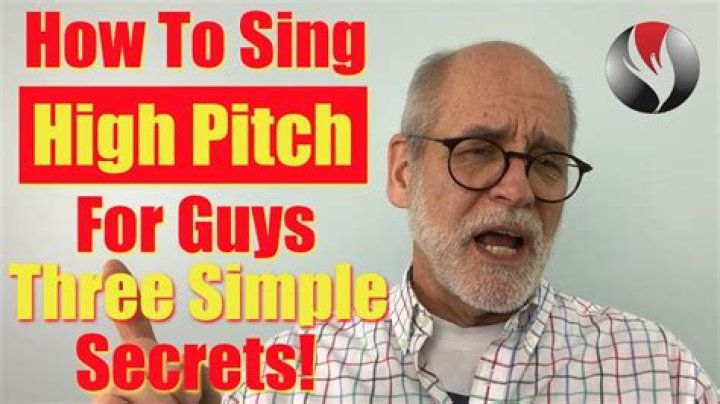 Has a high pitched voice?