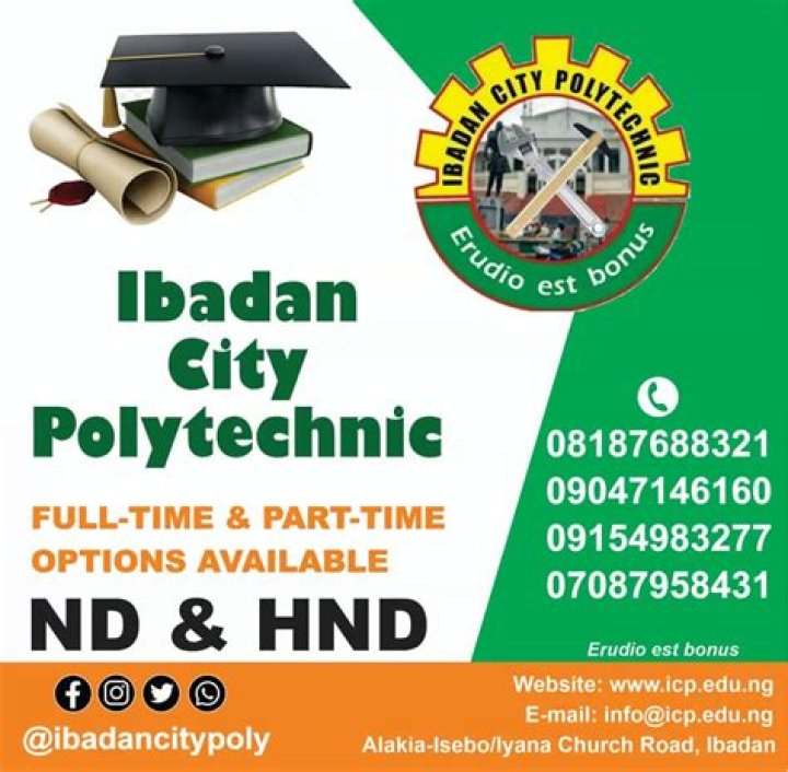 Has ibadan poly started giving admission?