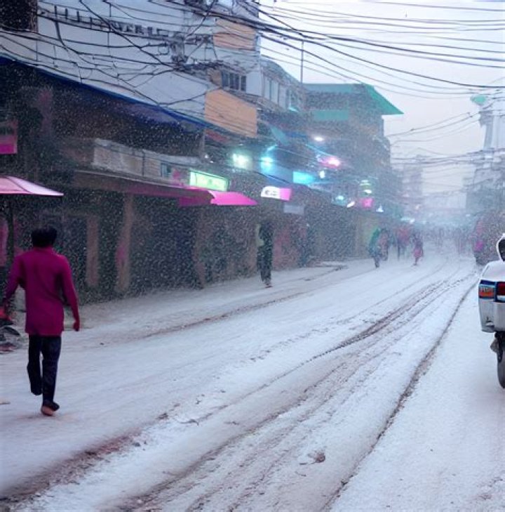 Has it ever snowed in bangalore?