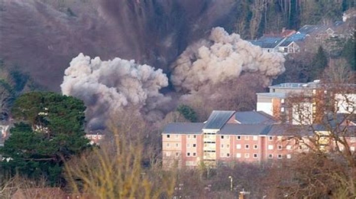 Has the bomb in exeter been detonated?