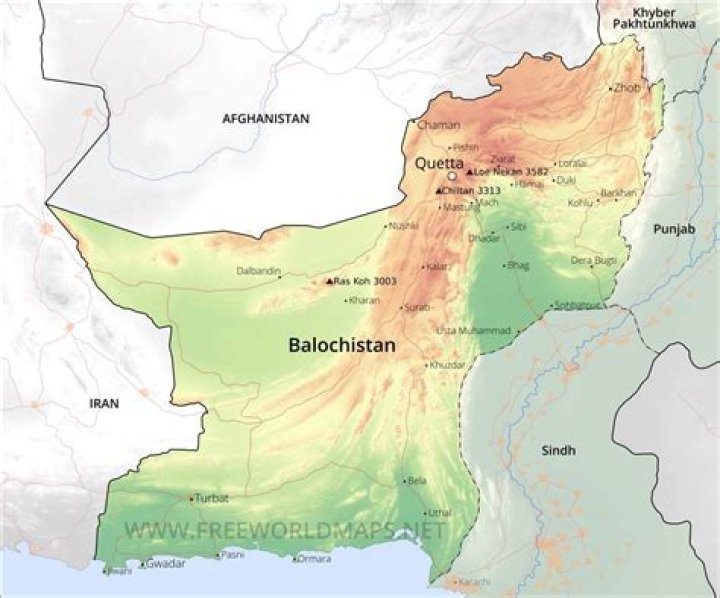 How big is balochistan?