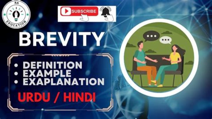 How brevity is used?