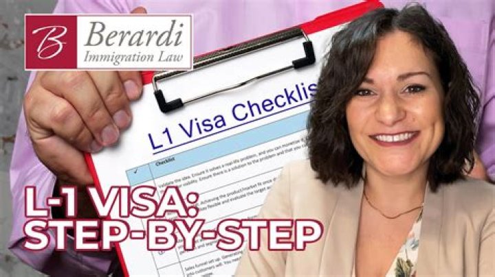 How does l1 visa work?