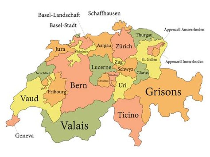 How many cantons in switzerland?