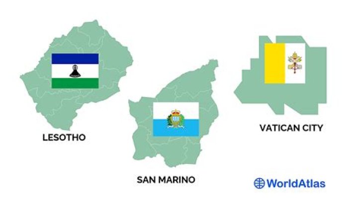 How many countries are enclaves?