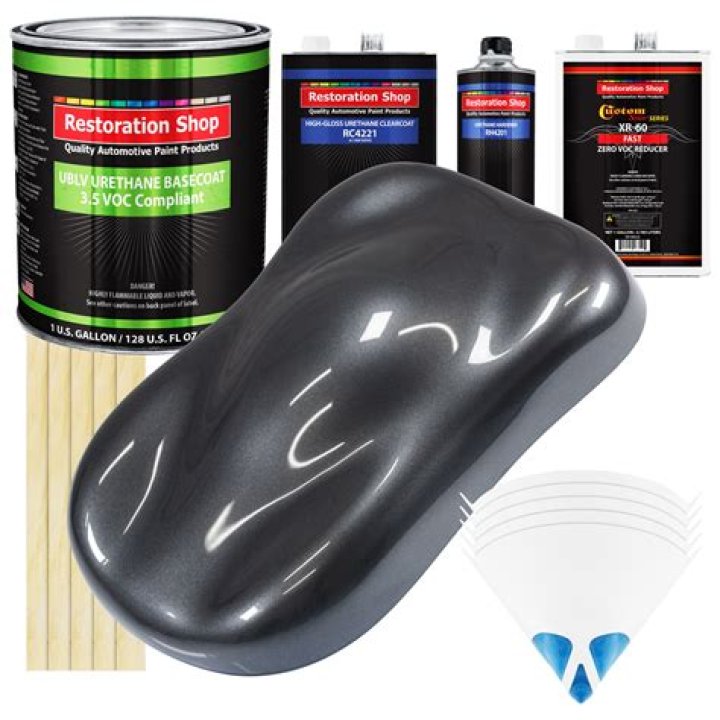 How much basecoat to paint a car?