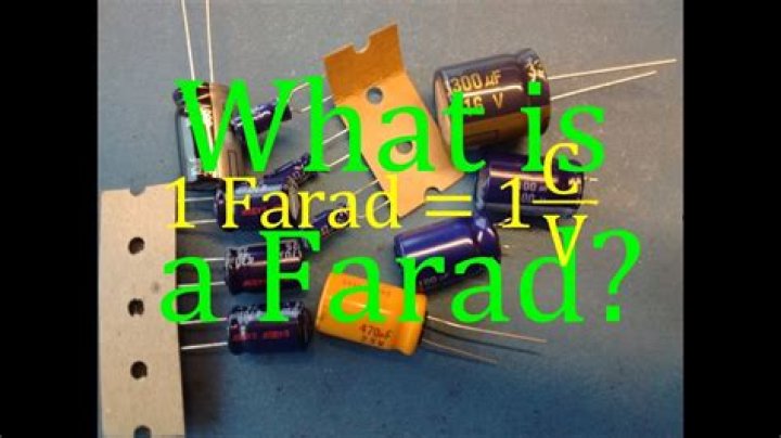 How much is one megafarad?