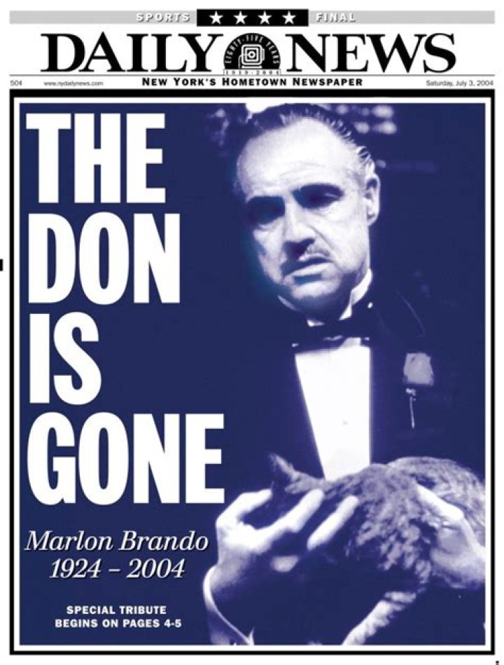 How old was marlon brando when he died?