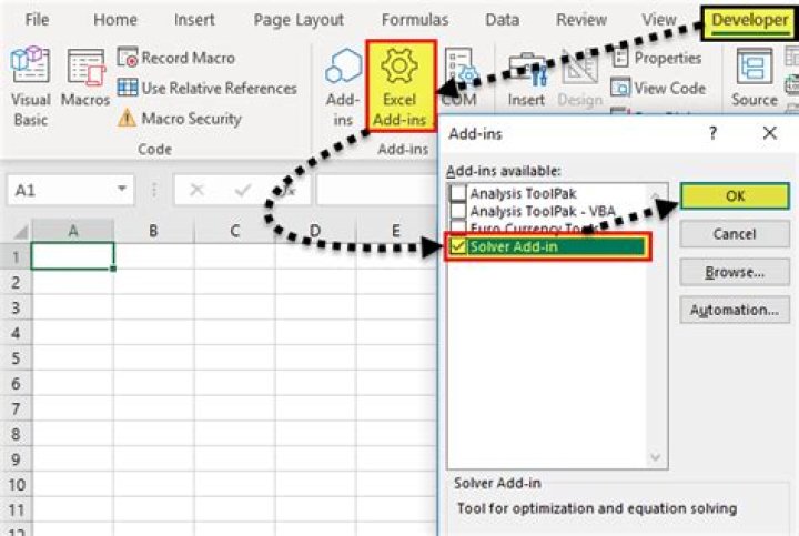 How to add solver to excel?