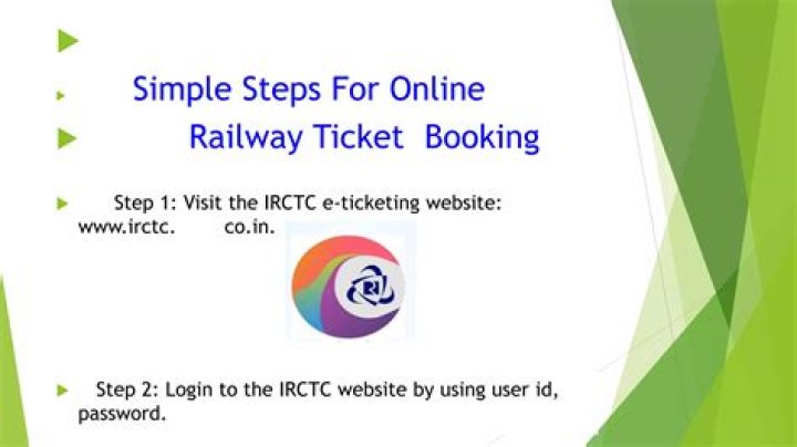 How to booking train ticket online?