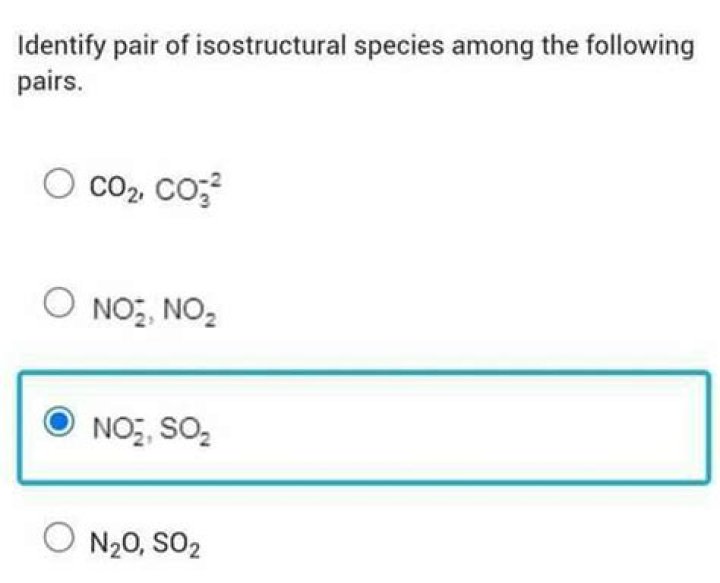 How to find isostructural species?