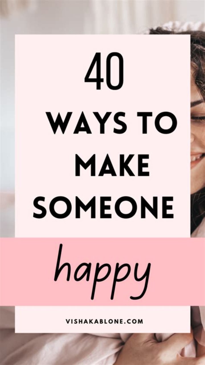 How to make someone ill happy?