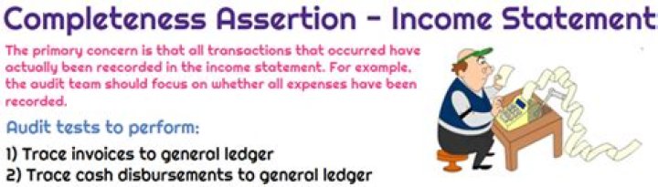 How to test completeness of expenses?