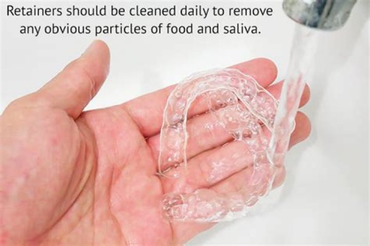 How to wash retainers?