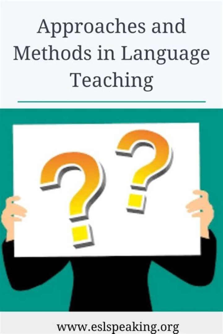 In language teaching methods?