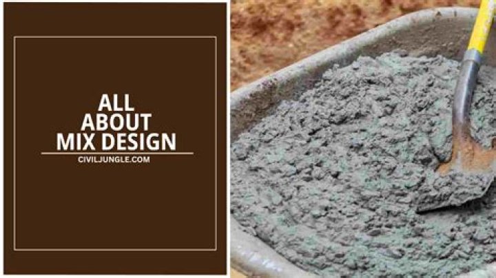 In mix design concrete?