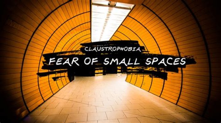 Is a fear of enclosed spaces?