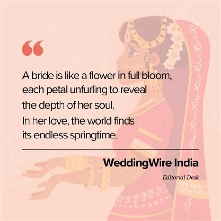 Is a wedding about the bride?
