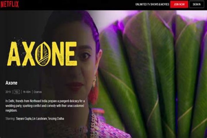 Is axone movie available on netflix?