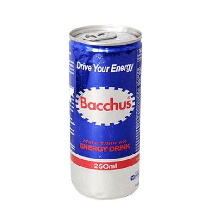 Is bacchus an energy drink?