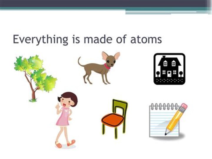 Is everything made of atoms?