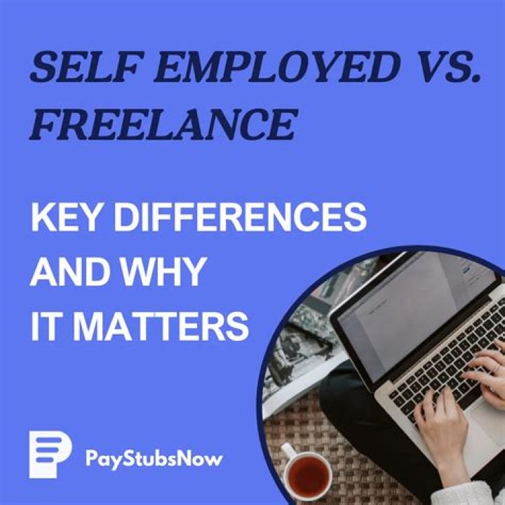 Is freelance considered self employed?