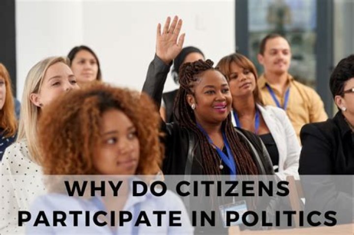 Is important that citizens participate in the political process?